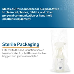 Sterile Isopropyl Alcohol Surface Cleaner Spray - 16 oz Trigger Bottle Case of 12