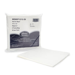 Sterile Cleanroom Wipes 12x12 Inch - Polyester Cellulose Blend for ISO5 Critical Environments
