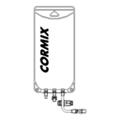 McKesson EVA Empty Bag 250 mL - Sterile IV Solution Container with Female Screw Connector