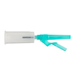 Safety Blood Collection Needles with Tube Holder - 21G/22G Multi-Sample Venipuncture Needles with Hinged Shield