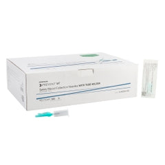 Safety Blood Collection Needles with Tube Holder - 21G/22G Multi-Sample Venipuncture Needles with Hinged Shield