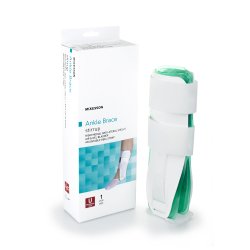 Ankle Support Brace - 10 Inch Air & Gel Stirrup with Hook and Loop Closure