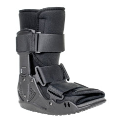 McKesson Low-Top Walker Boot - Black, Hook and Loop Closure, Universal Left/Right Foot (155-79-95505)