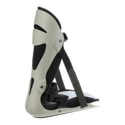 McKesson Plantar Fasciitis Night Splint - Boot Style with Hook and Loop Closure, Gray-Black