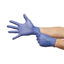 Low-Derma Nitrile Exam Gloves with Fentanyl Protection - Powder-Free, Latex-Free Medical Grade