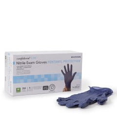 Low-Derma Nitrile Exam Gloves - Fentanyl Resistant, Powder-Free, Latex-Free Protection