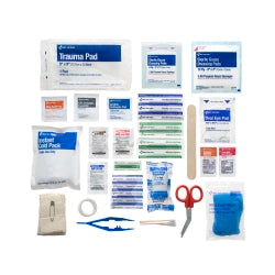 Professional First Aid Kit 50 Person - 260 Pieces Emergency Medical Supply Kit with Durable Plastic Case