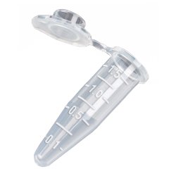 Microcentrifuge Tubes Clear Polypropylene 0.5ml 1.5ml 2ml - Snap Cap Conical Bottom NonSterile Lab Tubes