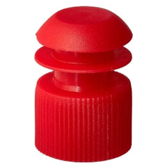 Premium Flanged Plug Cap Tube Closures for 13mm Blood Drawing Tubes - High-Quality Polyethylene, Multiple Colors