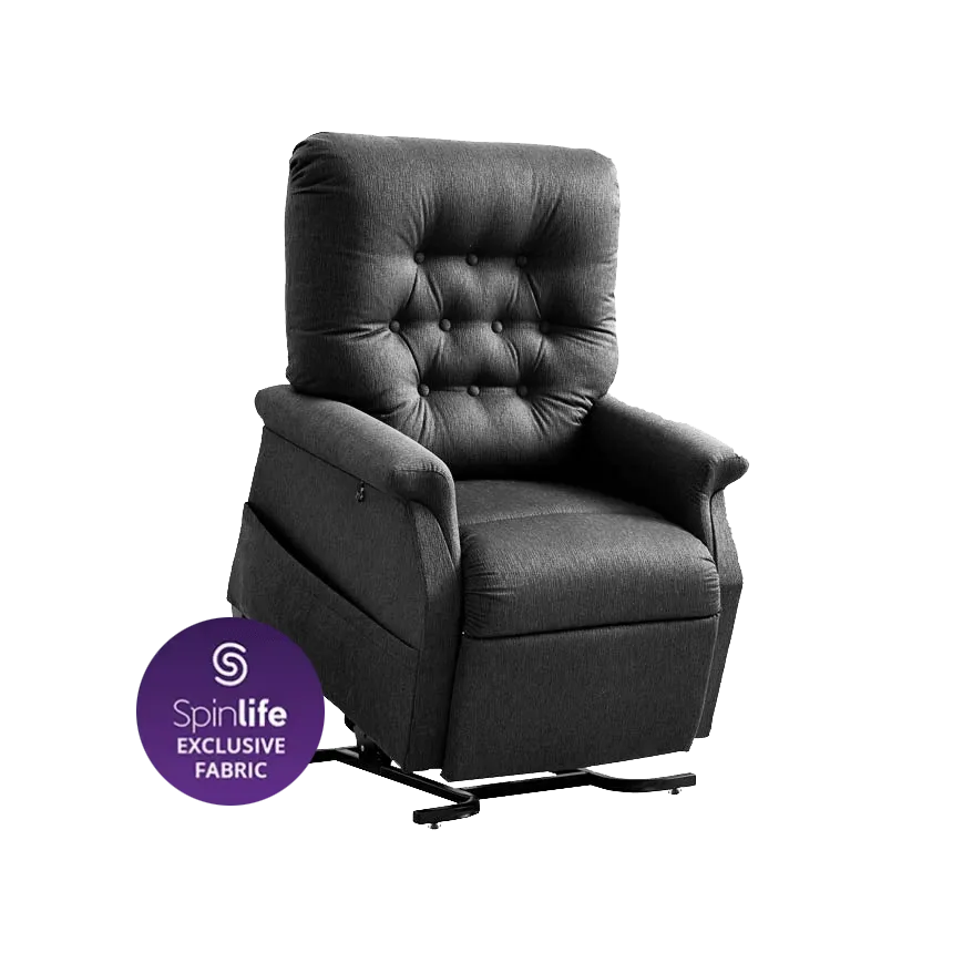 SpinLife Classic PR-458 3-Position Power Lift Recliner - Medical Grade Mobility Chair with Therapeutic Positioning