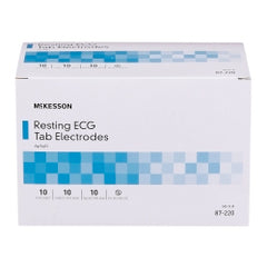 ECG Resting Tab Electrodes - Silver/Silver Chloride with Conductive Adhesive Hydrogel
