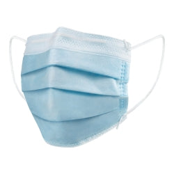 ASTM Level 1 Earloop Procedure Mask - 3-Layer Disposable Face Masks with Adjustable Nose Bridge