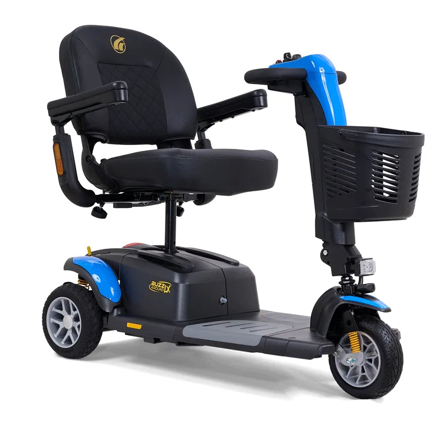 Buzzaround LX 3-Wheel Portable Mobility Scooter - 375 lb Capacity, 18 Mile Range | Golden Technologies