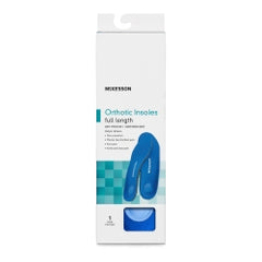 Full-Length Orthotic Insoles with PORON Cushioning - Medical Grade Arch Support for Plantar Fasciitis Relief