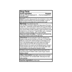 Hydrogen Peroxide 3% Solution - First Aid Antiseptic & Oral Debriding Agent USP