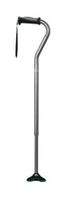 Hugo Ergonomic Offset Handle Cane with QuadPod Cane Tip