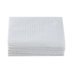 Disposable Procedure Towel - 3-Ply Premium Tissue, 13x18 Inch Medical Grade Absorbent Towel, White