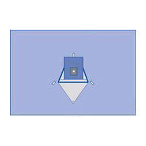 Sterile Orthopedic Drape Blue 159 x 105 Inch Beach Chair Shoulder Surgery Drape with Fluid Collection Pouch - Case of 5