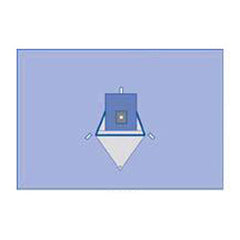 Sterile Orthopedic Drape Blue 159 x 105 Inch Beach Chair Shoulder Surgery Drape with Fluid Collection Pouch - Case of 5