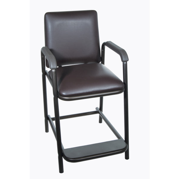 Drive Medical Hip-High Chair - Elevated Patient Room Seating with Adjustable Height