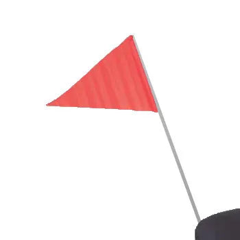 Golden Technologies Safety Flag for Mobility Scooters - 36 Inch High Visibility Whip Pole