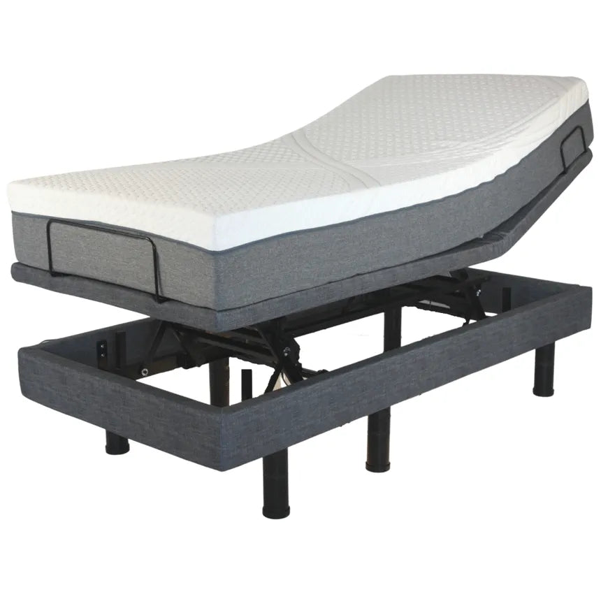 Golden Passport Hi-Low Adjustable Bed - Electric Height Adjustable Hospital Bed with Massage & Zero Gravity