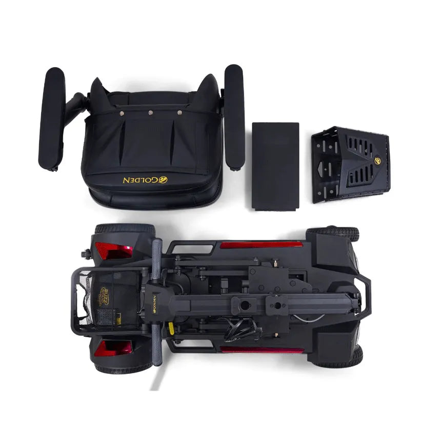 Buzzaround Carry On HD Folding Mobility Scooter - 400 lb Capacity, 22 Mile Range, Travel-Friendly