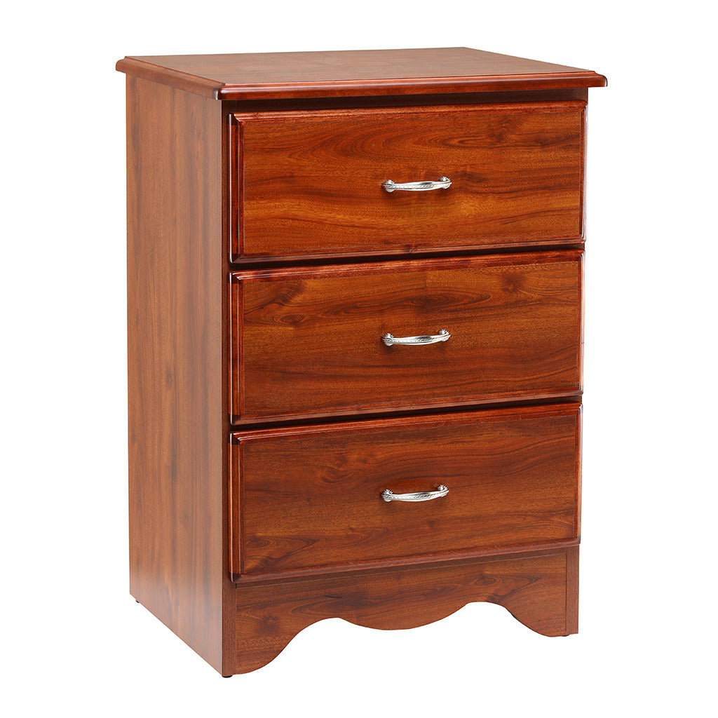 3 Drawer Bedside Cabinet