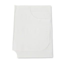 Exam Cape 30 x 21 Inch White Tissue/Poly/Tissue - Disposable Patient Drape