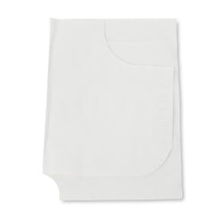Exam Cape 30 x 21 Inch White Tissue/Poly/Tissue - Disposable Patient Drape