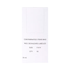 Red Infectious Waste Bags 11 x 14 Inch - Heavy Duty Biohazard Disposal Bags 1-6 Gallon