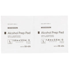 Isopropyl Alcohol Prep Pads 70% - Sterile Single-Use Antiseptic Wipes