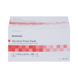 Isopropyl Alcohol Prep Pads 70% - Sterile Single-Use Antiseptic Wipes