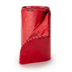 Red Infectious Waste Bags - 24 x 32 Inch, 10-15 Gallon Medical Biohazard Disposal Bags