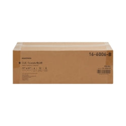 Sterile Surgical O.R. Towel Blue 17 x 27 Inch - Premium Cotton Disposable Operating Room Drape