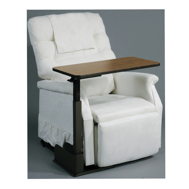 Swivel Seat Lift Chair Table - 360° Rotating Overbed Table for Recliners & Lift Chairs by Drive Medical