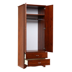 Drive Medical 1 Door 2 Drawer Wardrobe - Medical Storage Cabinet with High Pressure Laminate Top