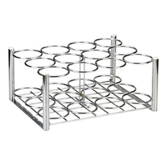 Chrome Oxygen Cylinder Rack