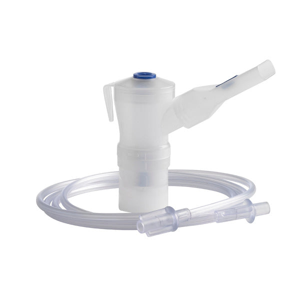 Drive JetNeb Plus Breath Enhanced Reusable Nebulizer - Medical Grade Aerosol Therapy System (12 Pack)