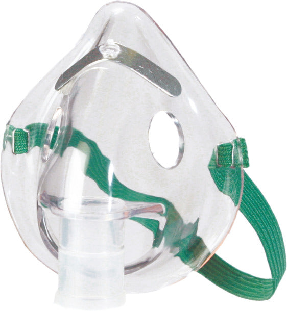 Adult Aerosol Therapy Mask - Medical Grade Oxygen Nebulizer Face Mask (50 Pack)