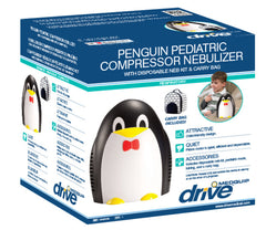 Drive Medical Penguin Pediatric Compressor Nebulizer - Child-Friendly Aerosol Therapy System (MQ6002)