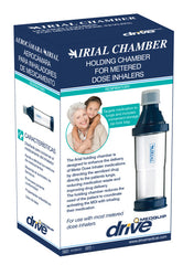 Airial Holding Chamber Spacer for Metered Dose Inhalers - Universal MDI Aerosol Delivery Device