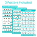 No Equipment Required Poster 3-Pack