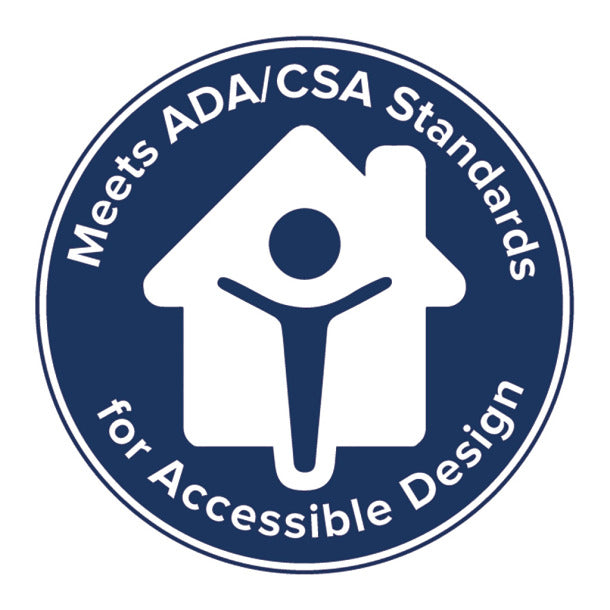 White Powder-Coated Grab Bar