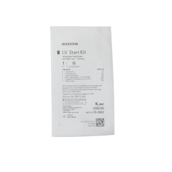 Professional I.V. Start Kit with Tegaderm Dressing and PVP Prep Pad - Sterile Medical Supply Kit