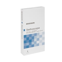 Professional Aluminum Chestpiece Stethoscope - Double-Sided Diagnostic Tool for Medical Professionals, 22 Inch, Black