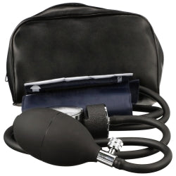 Professional Aneroid Sphygmomanometer Blood Pressure Monitor - Small Adult Nylon Cuff, 300mmHg with Case