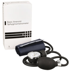 Professional Aneroid Sphygmomanometer Blood Pressure Monitor - Small Adult Nylon Cuff, 300mmHg with Case
