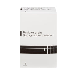 Professional Aneroid Sphygmomanometer Blood Pressure Monitor with Adjustable Nylon Cuff - Adult Size