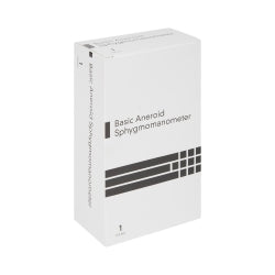 Professional Aneroid Sphygmomanometer Blood Pressure Monitor with Adjustable Nylon Cuff - Adult Size